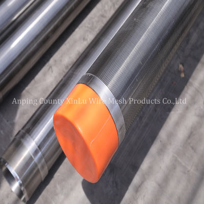 14 "tubo de tela de poço de água 3x5mm Q5.0mm fio de cunha, 300 PSI pressão de colapso