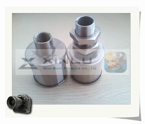 O filtro de água de aço inoxidável provê de bocal M24 envolvido rosqueou 1 Ton Flow Rate