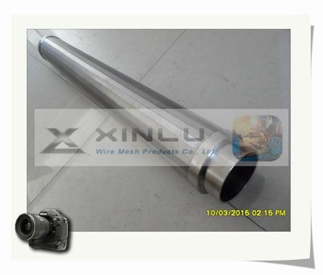 Tubulação rosqueada de aço inoxidável de Johnson Rust Resistant Pipe SS321 316 para o filtro da bomba