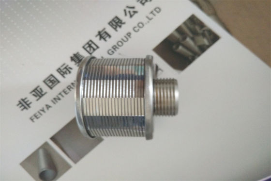 SS316L Johnson Water Filter Nozzles 2&quot; bocal do filtro do comprimento do DN 2-1/8”