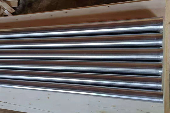 Tubo personalizado anti oxidação da tela de filtro de SUS316 Johnson Wedge Wire Screen DN 60mm