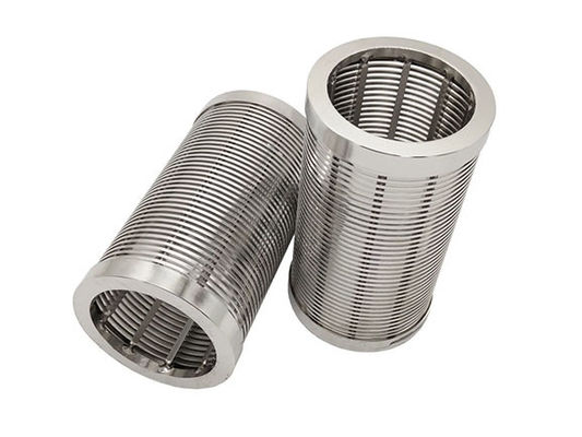 Ecrã de poço de água de aço inoxidável Ecrãs de filtro tipo Johnson com articulação de rosca