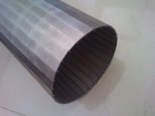Da tela contínua AISI 316 do entalhe do OD 126mm tubo de aço inoxidável