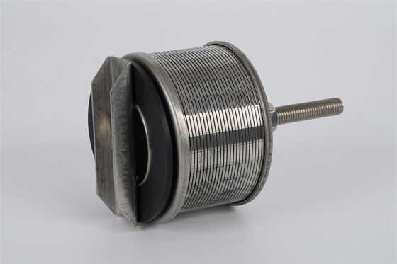 do filtro dobro dos SS Johnson Screen Nozzle Wedge Wire do fluxo de 82mm bocal inferior falso