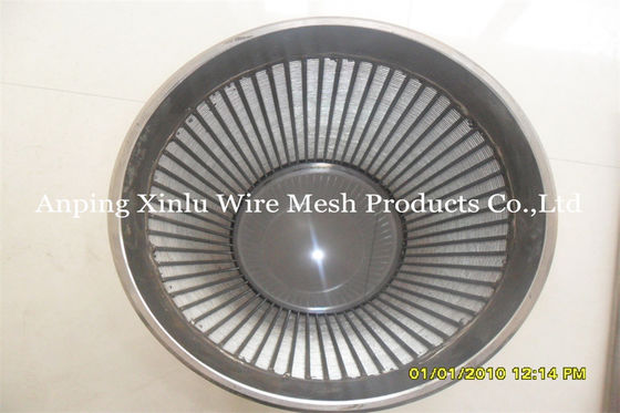 entalhe de aço inoxidável 0,040 de 10ft 304 Johnson Wedge Wire Screen Tubes