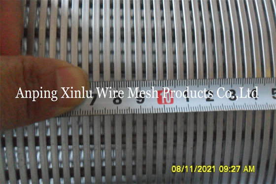 Tubulação da tela de Johnson Wedge Wire Continuous Slot para a água subterrânea