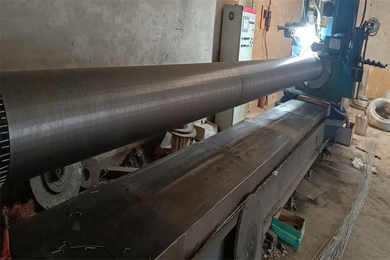 205 Tubo de filtro de arame V de aço inoxidável com capacidades de filtragem eficientes