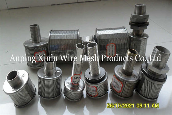 Tela Johnson Water Filter Nozzles For Sugar Mill Plant de SS316L