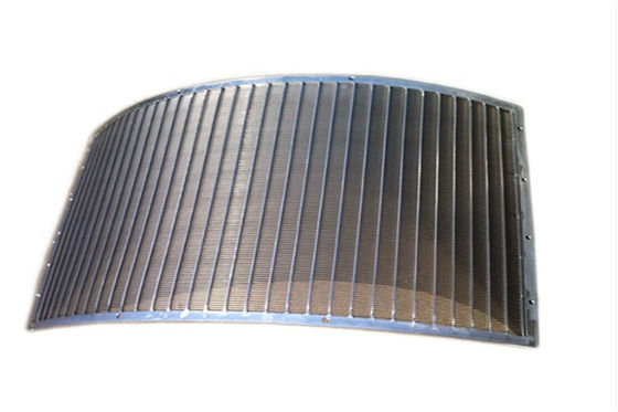 Ecrã de peneira 316L para TREVAS TROMMEL 2.0X 10mm Barra de suporte no processamento de mandioca