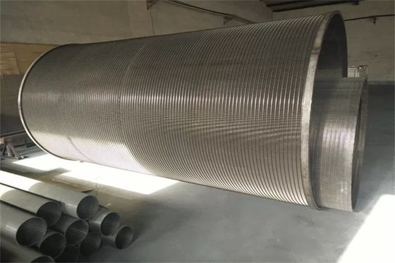 O reverso coze o fio giratório nivelado OD450 cilíndrico x 500mm da cunha do cilindro da tela