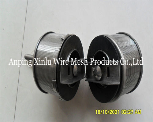 Duplo fluxo Johnson Wedge Wire Hastelloy C Filtro bico 300PSI Com parafuso M10