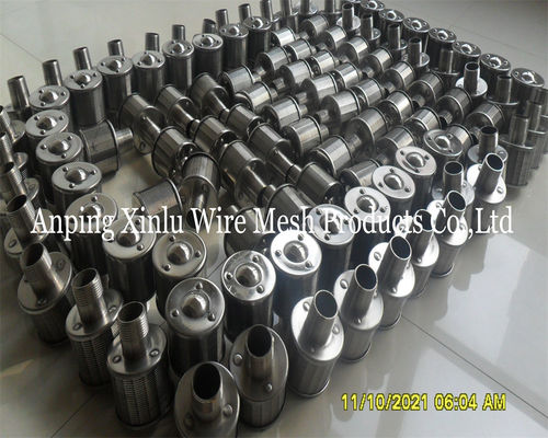 76mm Long Handle Johnson V Wire Sand Top e Filtro inferior bico 321 para uso industrial