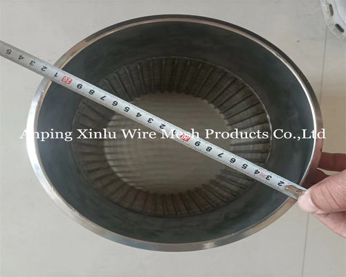 8-5/8 Não magnético SS205 Johnson Wedge Wire Screen Pipe 20ft longo decapagem para tratamento de água e indústria de petróleo e gás