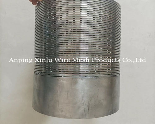8-5/8 Não magnético SS205 Johnson Wedge Wire Screen Pipe 20ft longo decapagem para tratamento de água e indústria de petróleo e gás