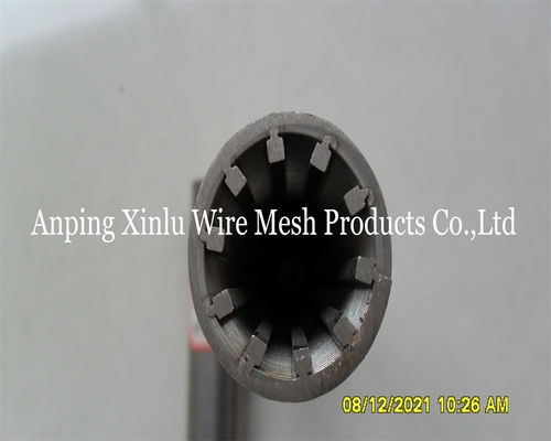 Aço inoxidável304 Johnson Vee Wire Screen Pipe 1-20 polegadas em forma de cunha para a indústria do petróleo