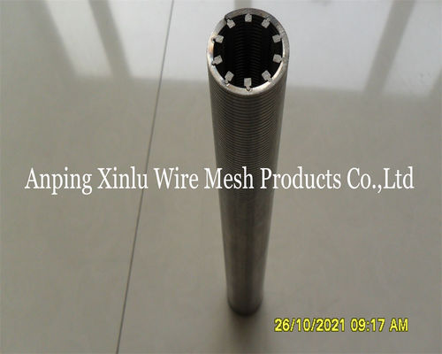 Aço inoxidável304 Johnson Vee Wire Screen Pipe 1-20 polegadas em forma de cunha para a indústria do petróleo