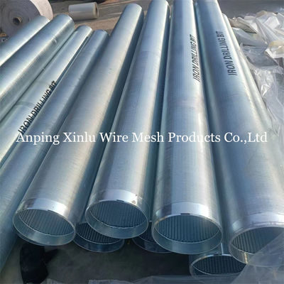 12-400 Tubo de tela de poço de água de malha de 10 pés para tratamento de água / óleo / gás / mineração / motor / bomba / esgoto
