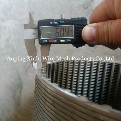 Tubo de filtro de poço de água de 3x6 mm de 1 a 200&quot; para petróleo/gás/minas/motores/bombas/tratamento de esgotos/tratamento de águas subterrâneas/resíduos