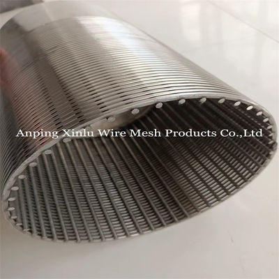 FOTI V-Wire Enrolado Johnson Tipo água bem tubulação de tela com 0.03mm-10mm tamanho de fenda