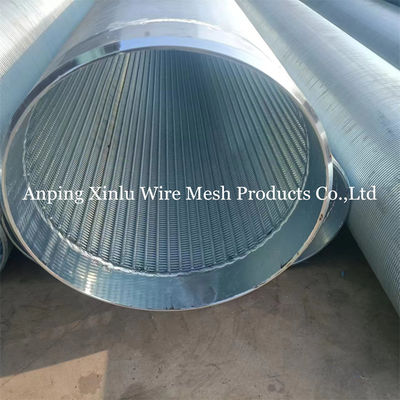 8-5/8&quot; 10-3/4&quot; Arame de aço de baixo carbono Q195 ou Q235 Galvanizado Tubo de filtro de poço de água 8-40kg/m2