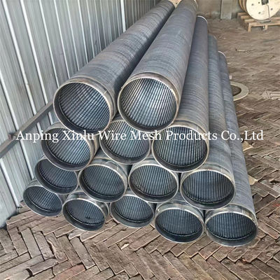 8-5/8&quot; 10-3/4&quot; Arame de aço de baixo carbono Q195 ou Q235 Galvanizado Tubo de filtro de poço de água 8-40kg/m2