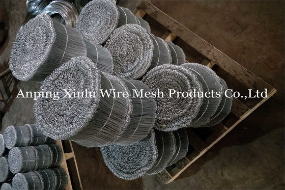 Premium Galvanizado Tie Wire 4000pcs por pacote PVC revestido Finish Building Q195 Galvanizado Double Loop Wire Ties