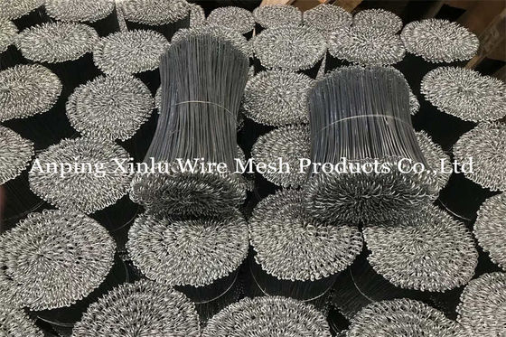 Premium Galvanizado Tie Wire 4000pcs por pacote PVC revestido Finish Building Q195 Galvanizado Double Loop Wire Ties