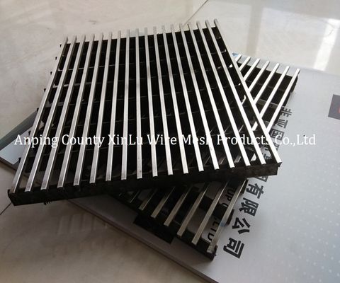 Painel de tela envolto em fio de Johnson Wedge com moldura personalizada para múltiplos usos