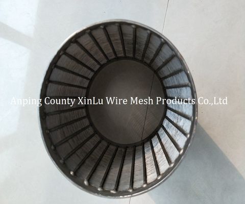 O envoltório triangular do fio seleciona 6-5/8” 8-5/8” Dia Electropolishing Filter Screen Tube