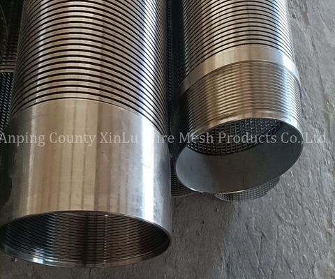 O envoltório triangular do fio seleciona 6-5/8” 8-5/8” Dia Electropolishing Filter Screen Tube