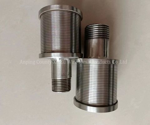 Fácil Instalação Hastelloy C Wire Wrapped Screen Nozzle para duplex de aço inoxidável 2205 Johnson Filter Nozzle