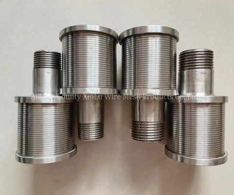Fácil Instalação Hastelloy C Wire Wrapped Screen Nozzle para duplex de aço inoxidável 2205 Johnson Filter Nozzle