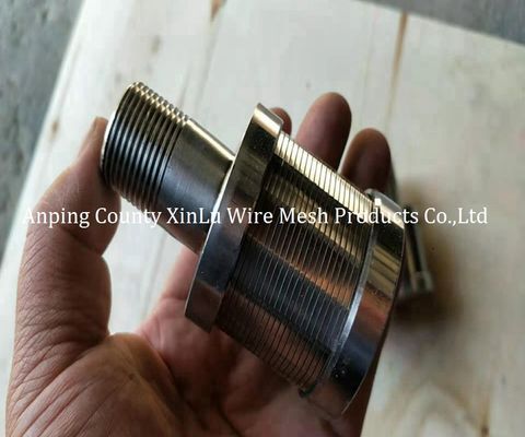 Fácil Instalação Hastelloy C Wire Wrapped Screen Nozzle para duplex de aço inoxidável 2205 Johnson Filter Nozzle