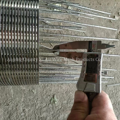 Control de areia de aço inoxidável personalizável Johnson Wedge Wire Oil Well Screen Pipe
