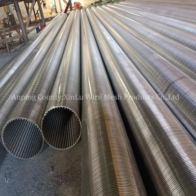 Control de areia de aço inoxidável personalizável Johnson Wedge Wire Oil Well Screen Pipe