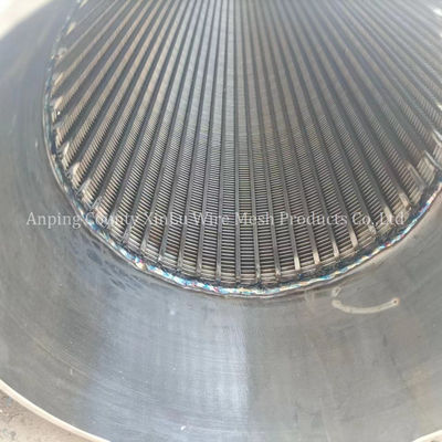 Precision Wedge Wire Continuous Slot Sand Control Screens Anéis de deflexão soltos Conexão