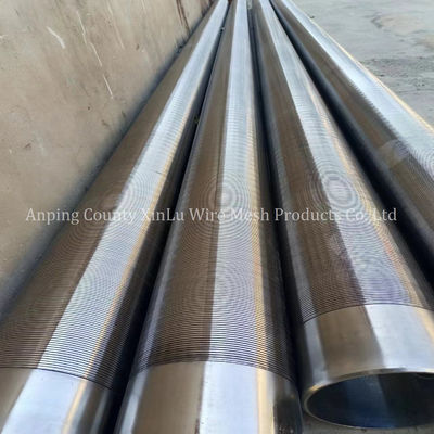 Precision Wedge Wire Continuous Slot Sand Control Screens Anéis de deflexão soltos Conexão