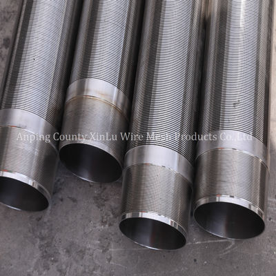 Tubo de proteção de poço de água de 14&quot; com fio de suporte Q25 de 2x3mm e pressão de colapso de 300 PSI