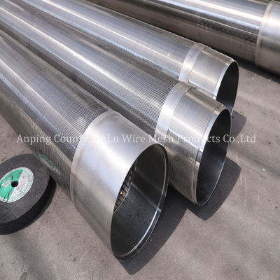 Tubo de proteção de poço de água de 14&quot; com fio de suporte Q25 de 2x3mm e pressão de colapso de 300 PSI