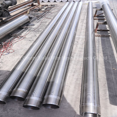 Tubo de proteção de poço de água de 14&quot; com fio de suporte Q25 de 2x3mm e pressão de colapso de 300 PSI