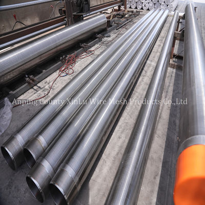 Filtro de Carbono Ativado Johnson Strainer Pipe para Troca de Íons de Água na Indústria do Açúcar
