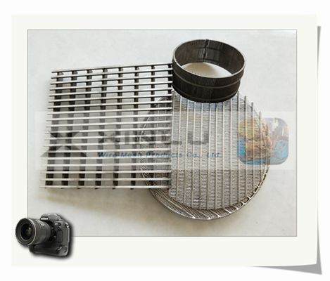 O fio 100 Mesh Filter Screen Stainless Steel da cunha personalizou para o tratamento da água