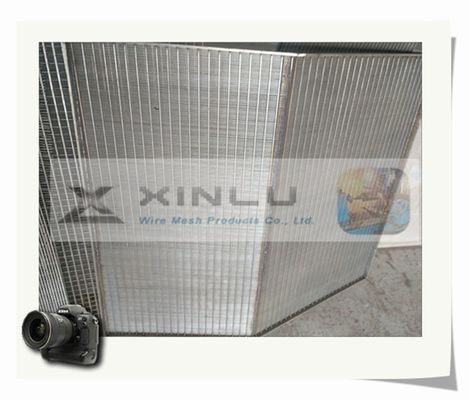 O fio 100 Mesh Filter Screen Stainless Steel da cunha personalizou para o tratamento da água