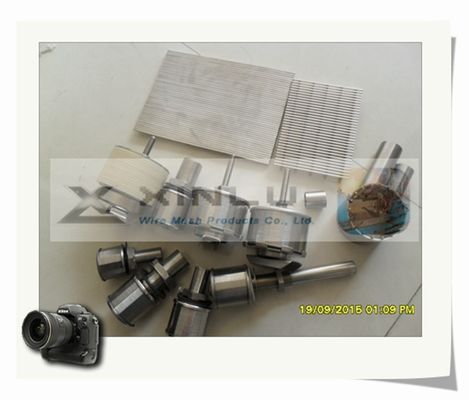 O fio 100 Mesh Filter Screen Stainless Steel da cunha personalizou para o tratamento da água