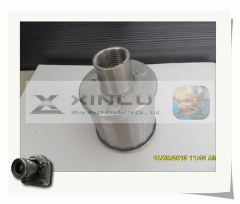 316L os bocais de aço inoxidável DN 45mm M24 rosquearam para o tratamento da água