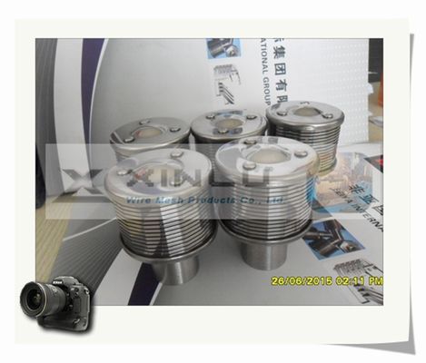 316L os bocais de aço inoxidável DN 45mm M24 rosquearam para o tratamento da água
