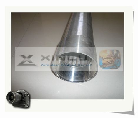 8 poço de aço inoxidável da polegada 219mm - tubulação comum da linha do filtro de água do comprimento da tela 5.8m