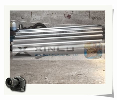 10 tubulação entalhada de aço inoxidável do fio SS201 da tubulação V da tela de fio da cunha da polegada
