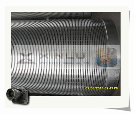 10-3/4” lixe o controle Johnson Screen Tube 6m nenhum tubo de filtro de aço inoxidável magnético