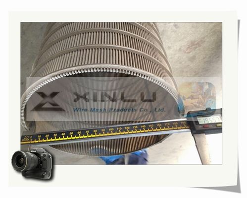 Filtro de tela giratório reverso de aço inoxidável da cesta da limpeza de auto do cilindro da tela